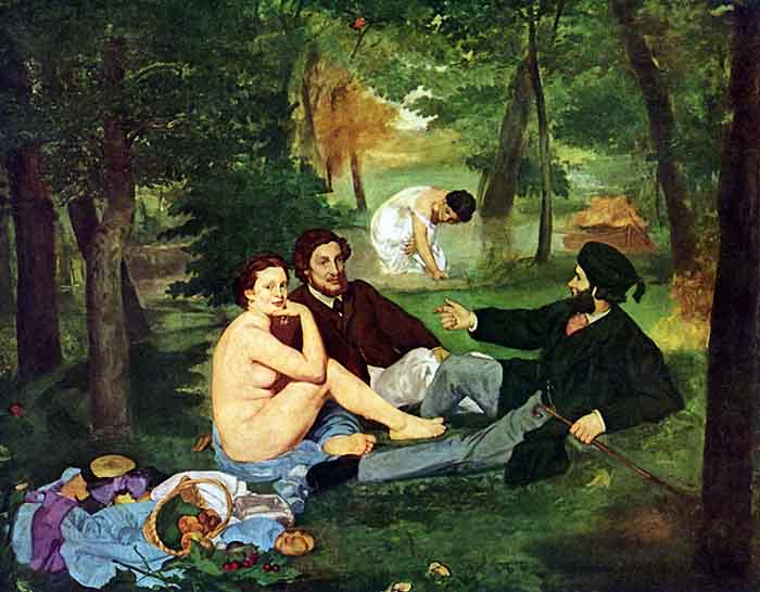 luncheon on the grass 1863